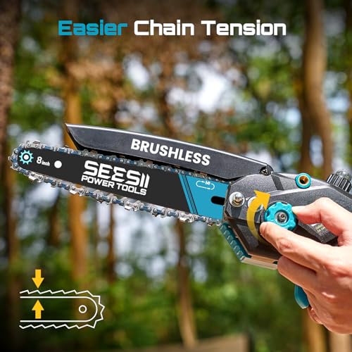 Safety gear included with Seesii chainsaw