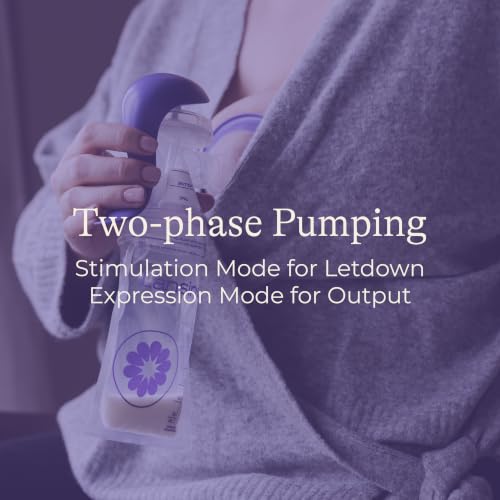 Lansinoh breast pump with included bottle
