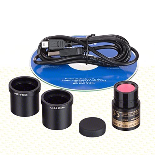 USB 2.0 digital camera output for microscope