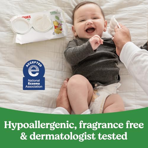 Huggies Natural Care sensitive wipes packaging