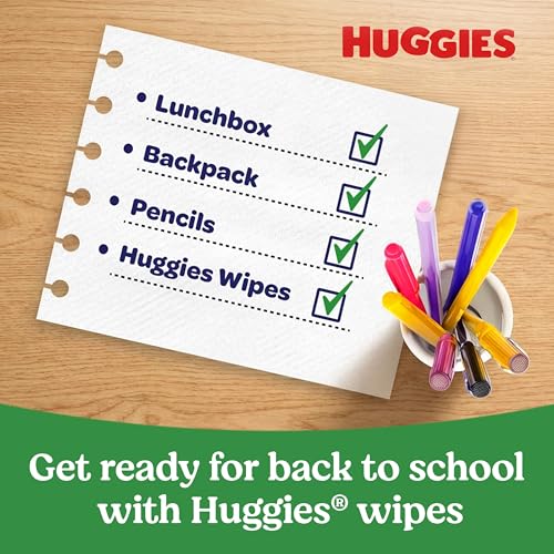 Huggies Natural Care wipes side profile