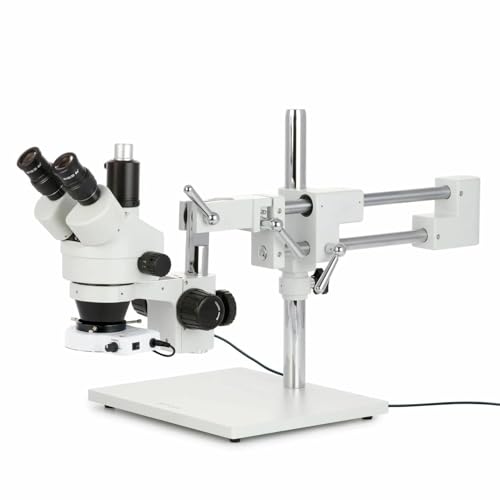 AmScope SM-4T-80S Trinocular Stereo Zoom Microscope