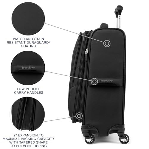Travelpro Maxlite 5 telescopic handle and grip