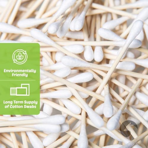EcoFox cotton swabs in storage packaging