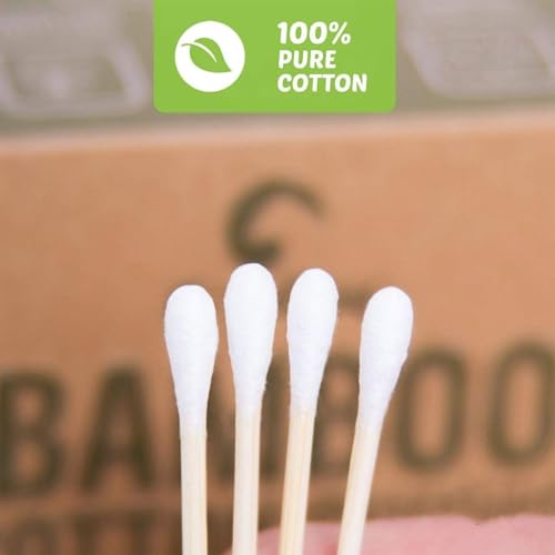Eco-friendly bamboo cotton bud design