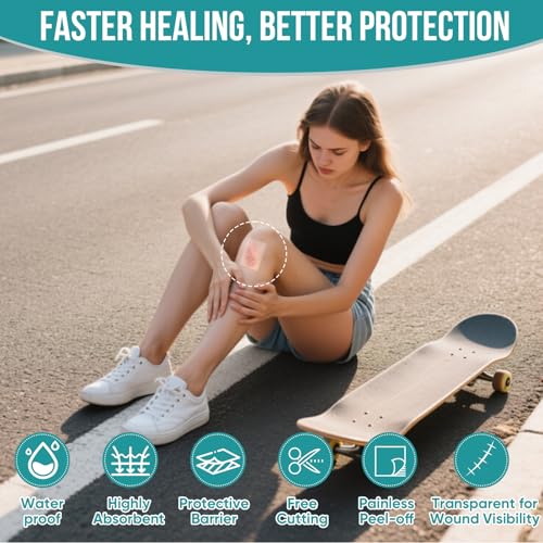 Waterproof hydrocolloid dressing application