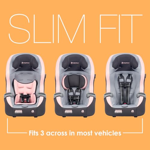 Baby Trend car seat showing headrest adjustment