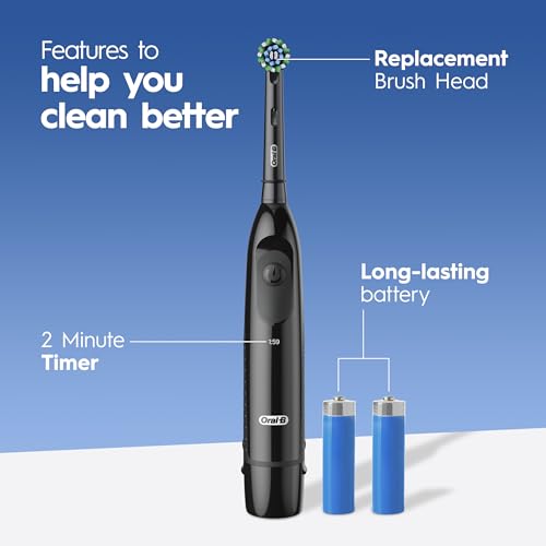 Oral-B battery toothbrush, Black