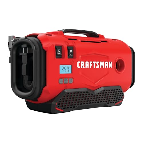 CRAFTSMAN V20 Tire Inflator front view