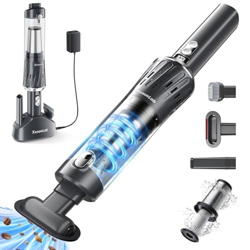 XenonLab VCD17B handheld vacuum in silver
