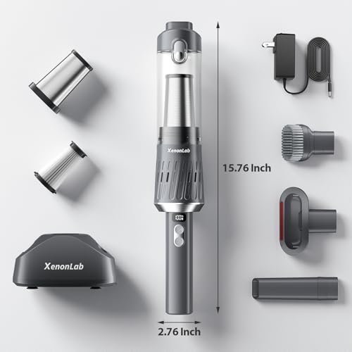 Smart display panel on the XenonLab vacuum