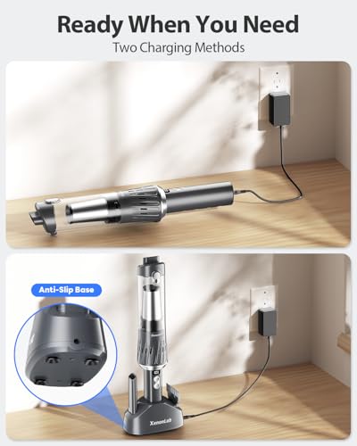 All accessories included with XenonLab VCD17B