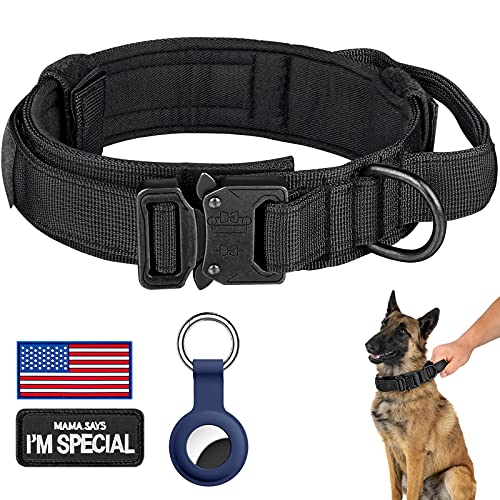 DAGANXI Tactical Dog Collar front view