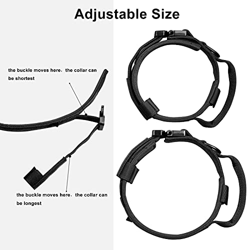 Control handle on tactical dog collar