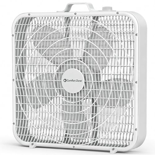 Comfort Zone CZ200A box fan front view