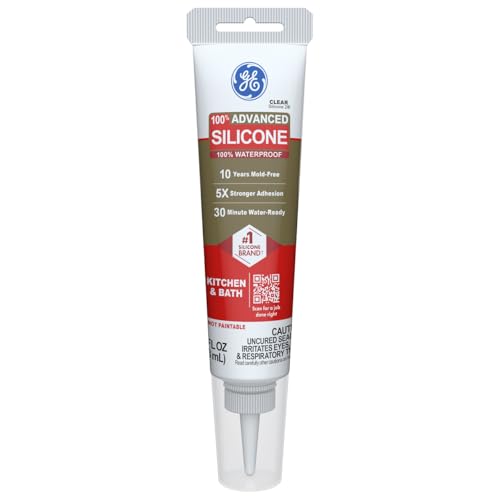 GE Advanced Silicone Caulk tube