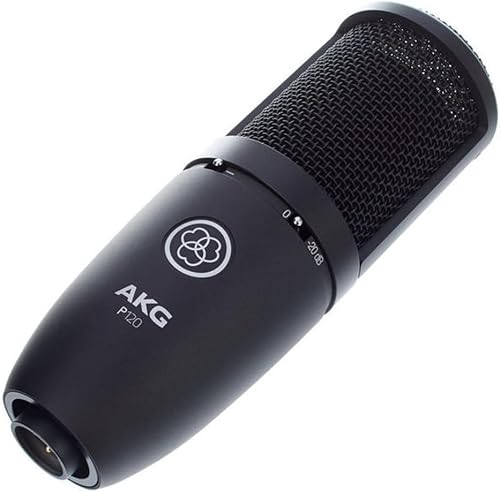 AKG P120 musical instrument recording setup