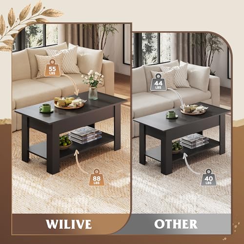 WLIVE table being used as a dining surface
