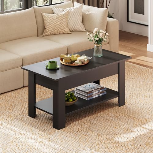 Sturdy construction detail of Retro Black table