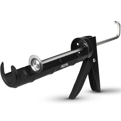 ADAK 10:1 thrust ratio caulking gun side profile