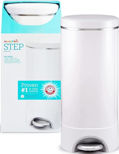Munchkin STEP Diaper Pail front view
