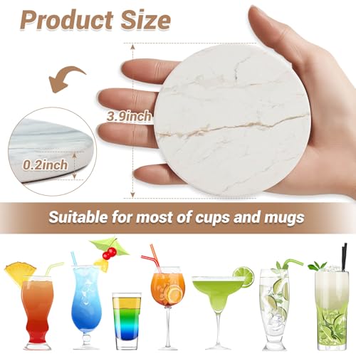 Metal holder for Acejoz ceramic coasters