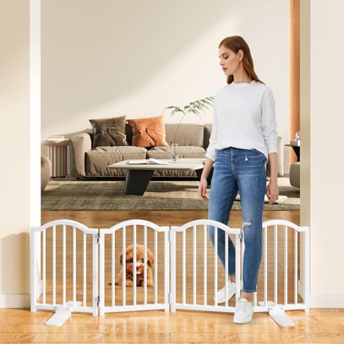 Snughome Short Dog Gate 16 inch white metal