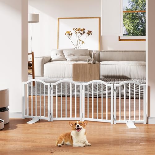 Snughome 4 panel foldable pet fence view
