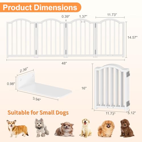 Snughome puppy gate folded for storage