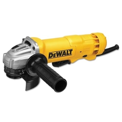 DEWALT DWE402 angle grinder side profile