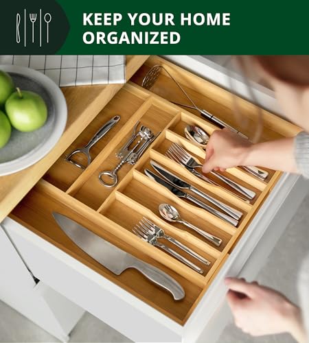 Top down view of the 9-slot utensil holder