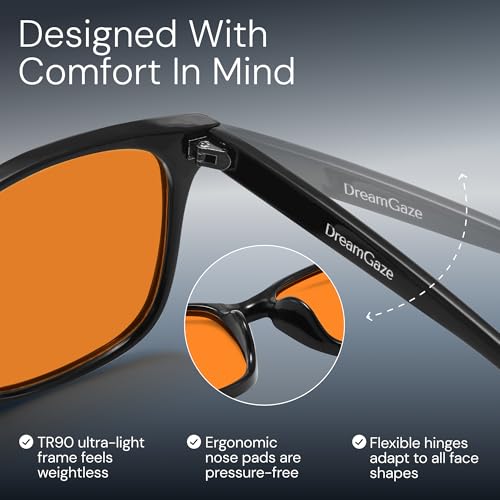 livho flexible nylon frame glasses