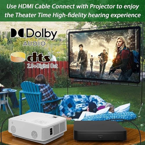 Included HDMI and AV cables for DID A R