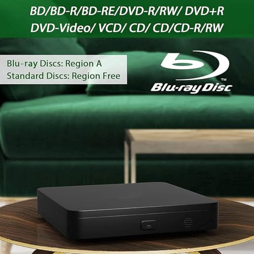 DID A R Blu-Ray player disc tray open