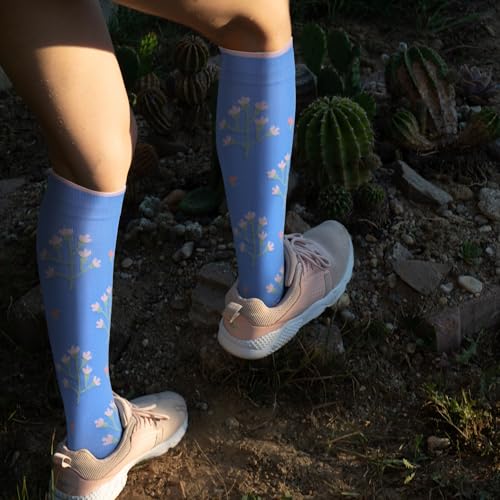 Side profile of LEVSOX 20-30mmHg support stockings
