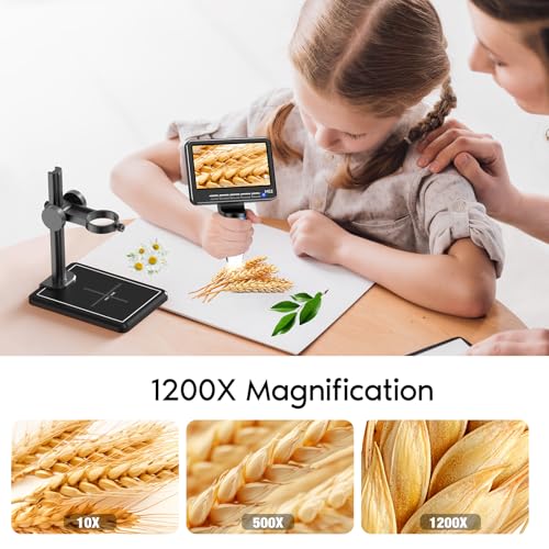 Leipan digital microscope with 10X-1200X magnification