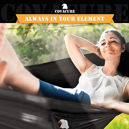 Covacure hammock folded in stuff sack