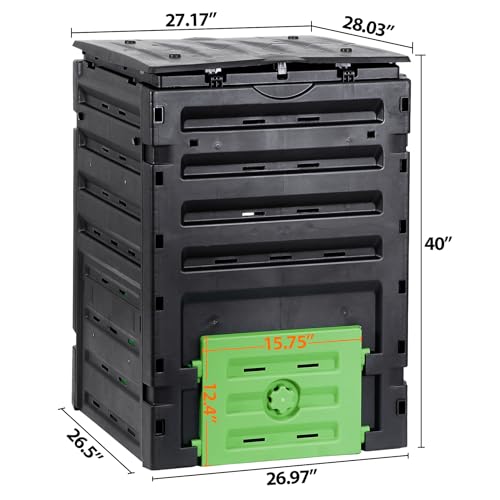 JF088 garden composter top view