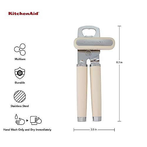 Side view of KitchenAid stainless steel cutting wheel