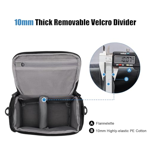 CADeN camera bag side view with accessory pockets