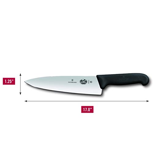 Victorinox kitchen knife branding on blade