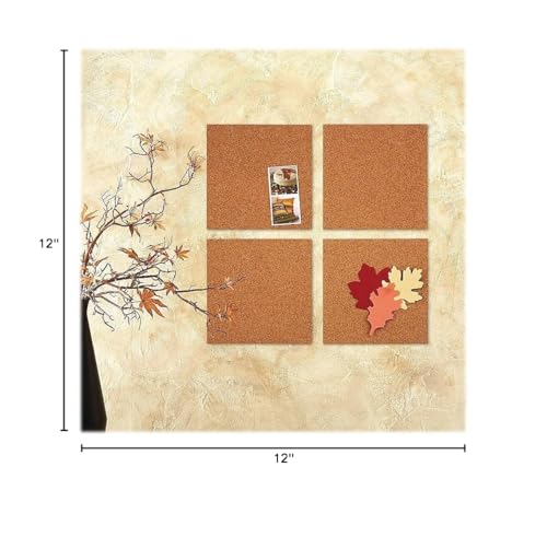 Side profile showing cork tile thickness