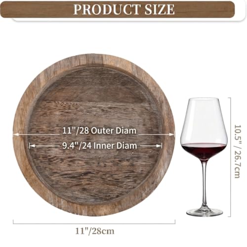 Hanobe tray used for seasonal holiday decor