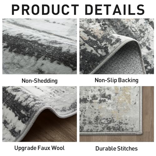 Low pile texture of Gent drizz area rug