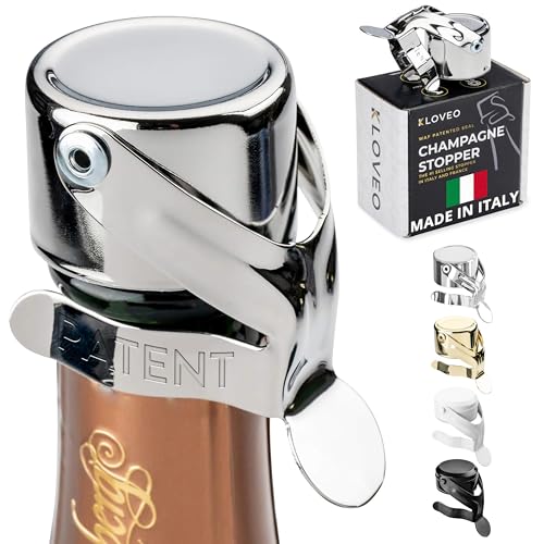 KLOVEO Champagne Stopper chrome finish