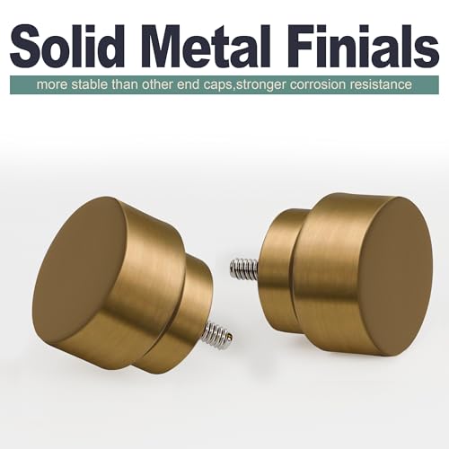 Close up of Lootkell solid metal finial design