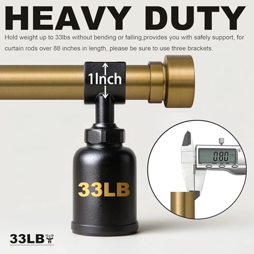 Side view of the 1 inch diameter metal rod
