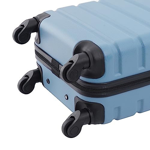 Wrangler hardside luggage top handle view