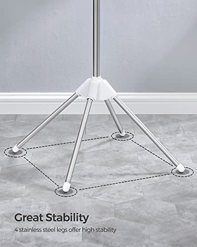 Stainless steel main pole of SONGMICS drying rack