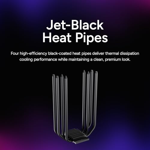 Heat pipes and copper base contact area
